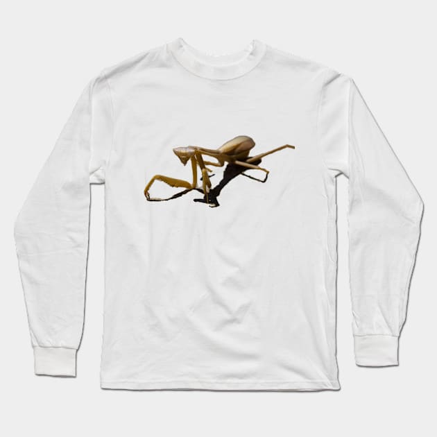 mantis Long Sleeve T-Shirt by rickylabellevie